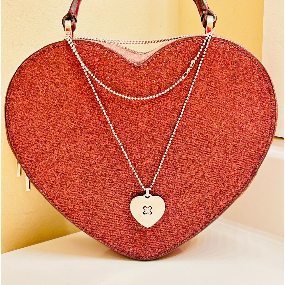 💰SOLD💰RARE Coach 925 Sterling Silver Heart Necklace - Picture 2 of 11